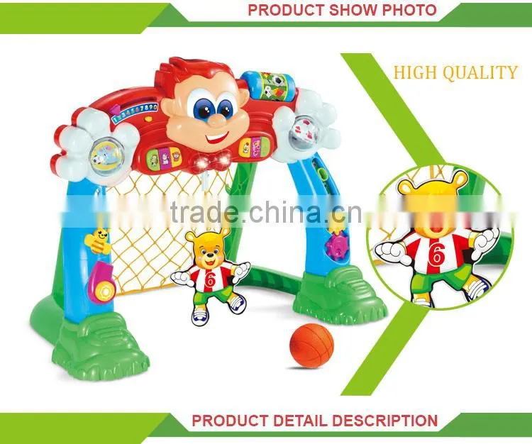 hot selling baby game plastic football player toy
