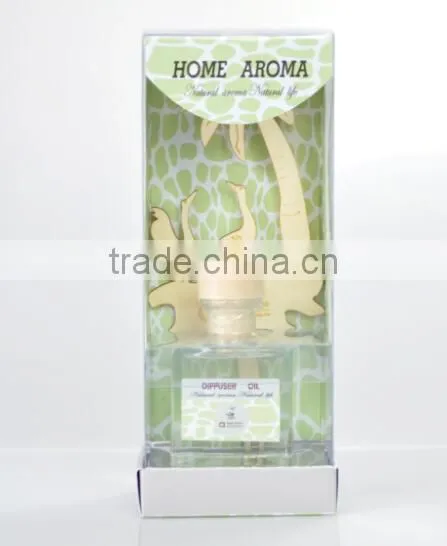Hot 50ml home glass reed diffuser,aroma fragrance oil set