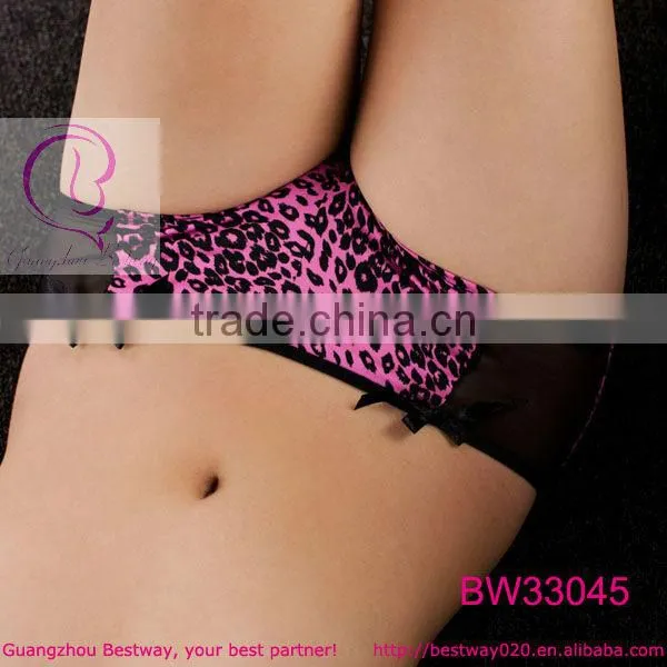 Very fashion hot leopard hipster underwear