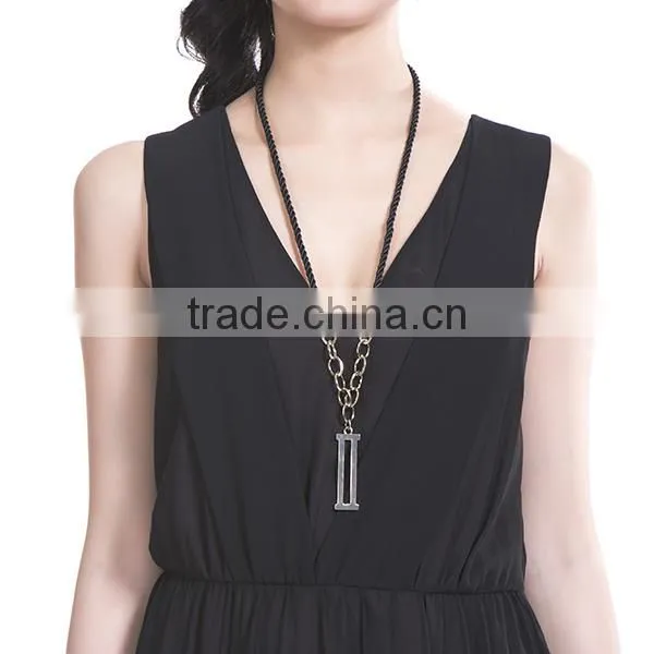 High Quanlity Black One Piece Girls Dress Exporter Chiffon Dress
