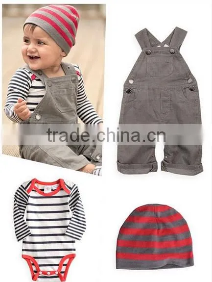 Wholesale Baby Boy Rompers 100% Cotton Carter's Baby Boy Clothes Overalls Jeans Long Sleeve Romper