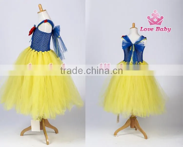 Lovebaby Kids Crochet Top Tutu Lined Tulle Children Dress LBLSX-FD4055A