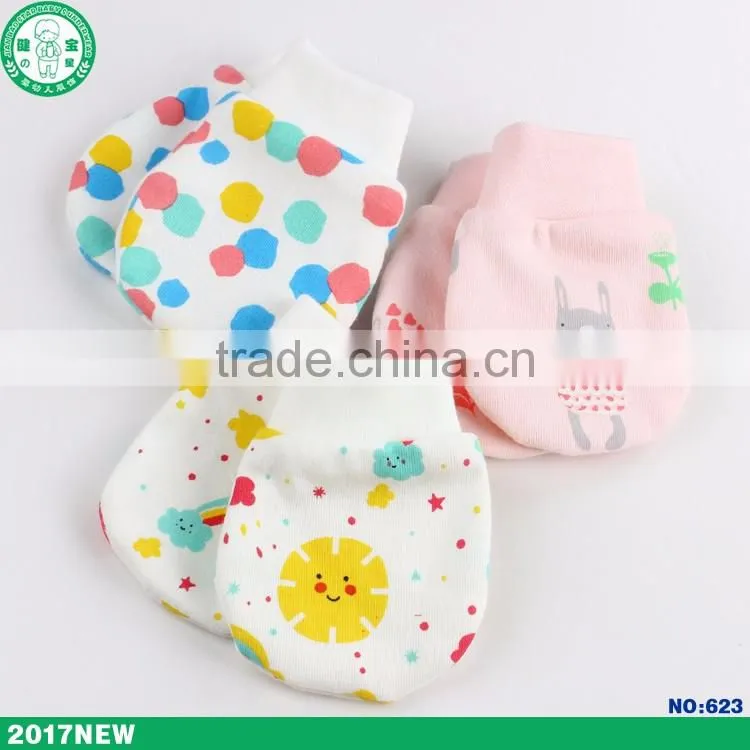 Top grade hot sale multi colors baby gloves mittens