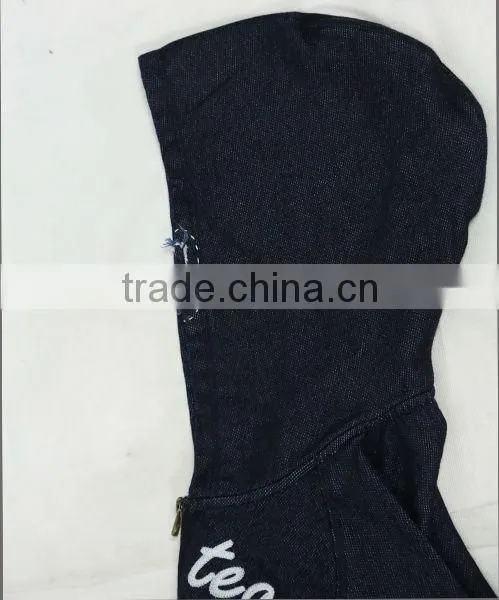 high quality wholesale boys light blue spring jeans hoody