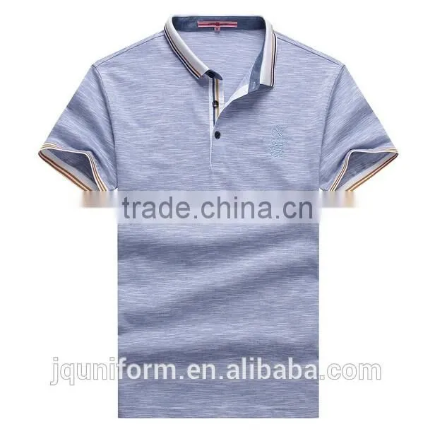 2016 fashion style polo shirt for men,100% polo t-shirt cotton polyester polo shirt wholesale