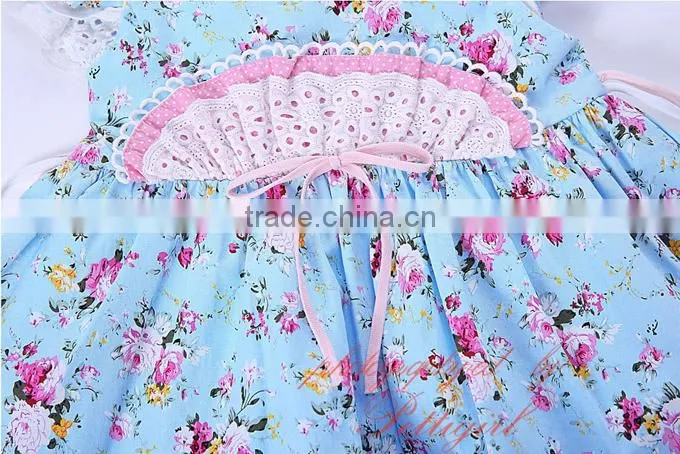spanish flower girl dress kids party wear frocks