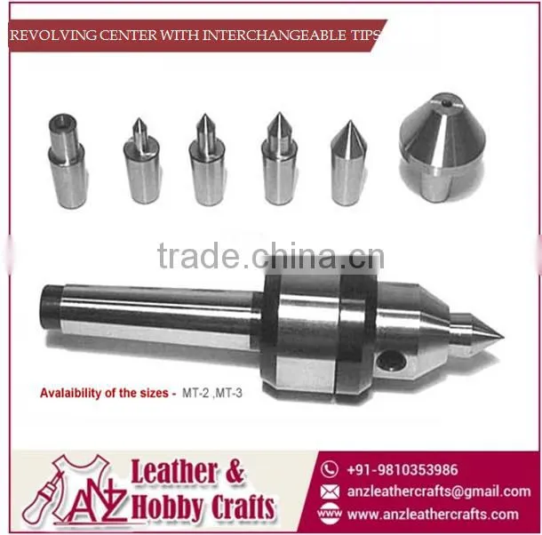 Revolving Center With Interchangeable Tips