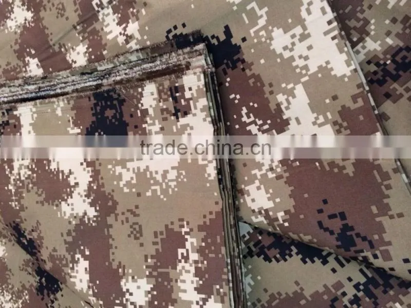 High Quality 100% Cotton Material Military Camouflage Fabric