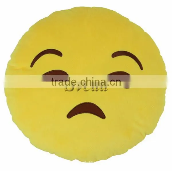 (HOT) Wholesale Plush Emoji Pillow Emoji plush soft toy Emoji toys
