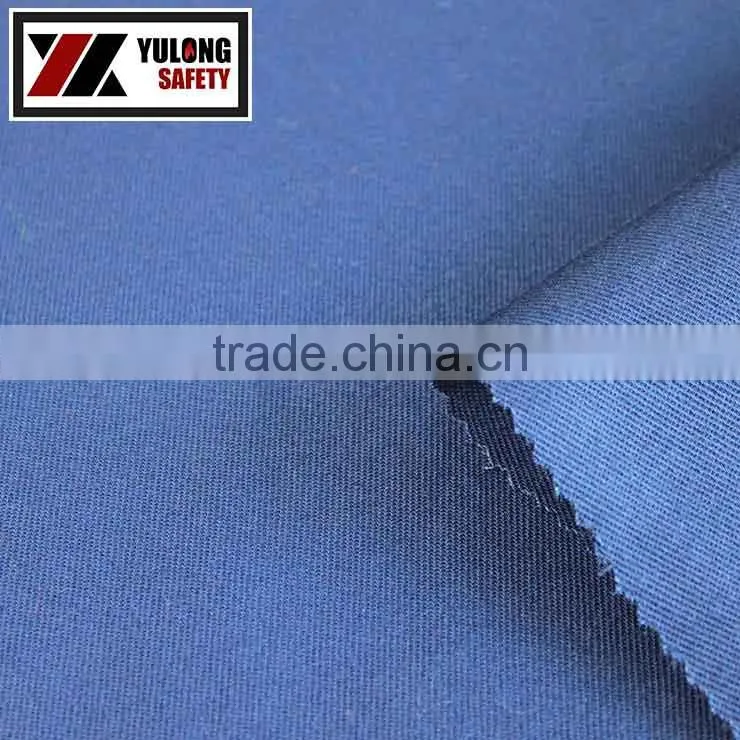 Reach EN Standard En11612 Twill 100 Cotton Flame Protection Fabric