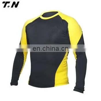 Compression shirt rash guard/ sublimated mma clothing