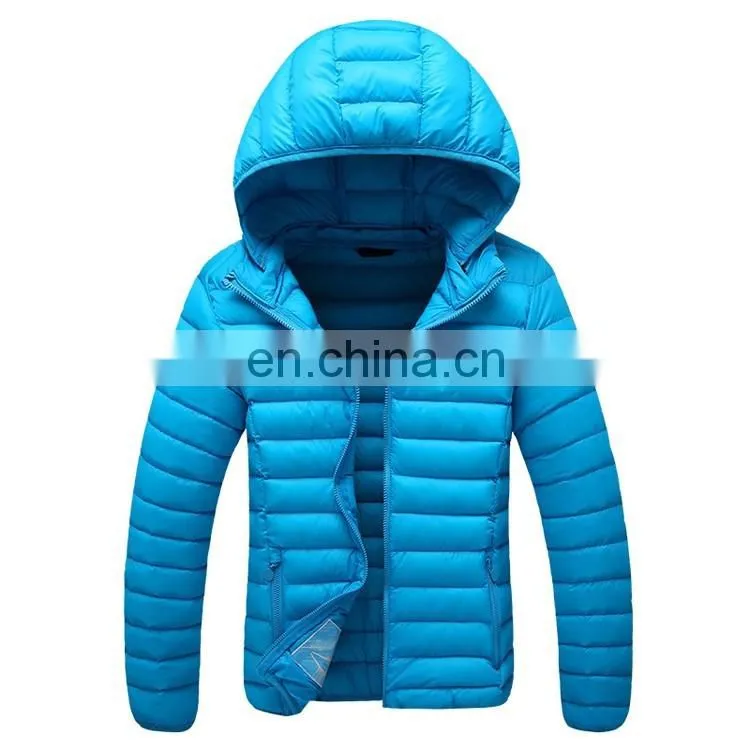 Colorful Windproof Nylon Padded Winter Jackets Coat