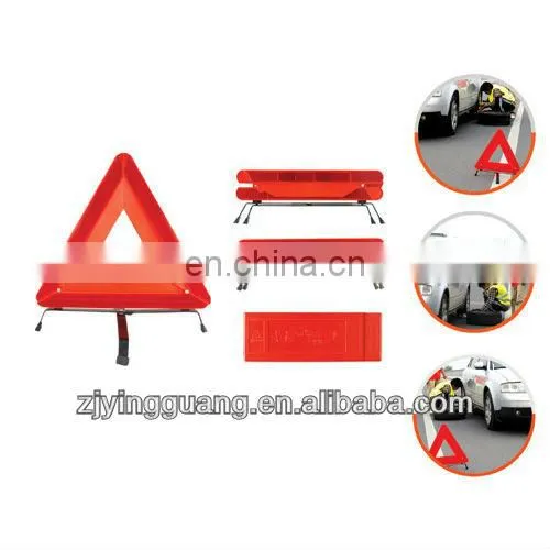 customizable flashing light car emergency triangle
