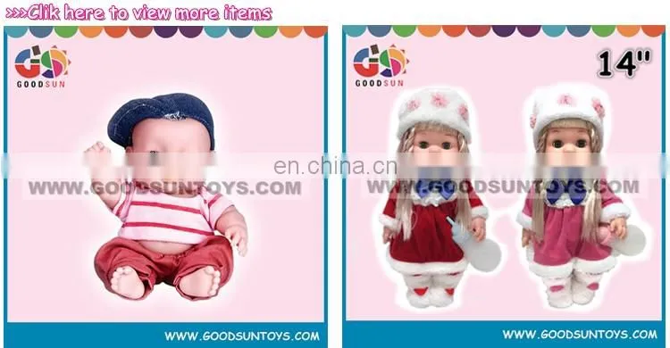 Hot selling interesting 16" Doll Toys plastic dolls with hairdressing set wholesale