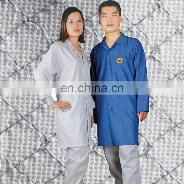 New Design ESD Customized Style Popular Antistatic Diamond knitted Smock (Thick)
