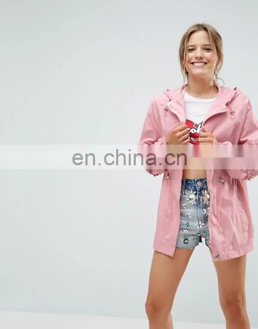 2016 new fashion china women custom long trench coat