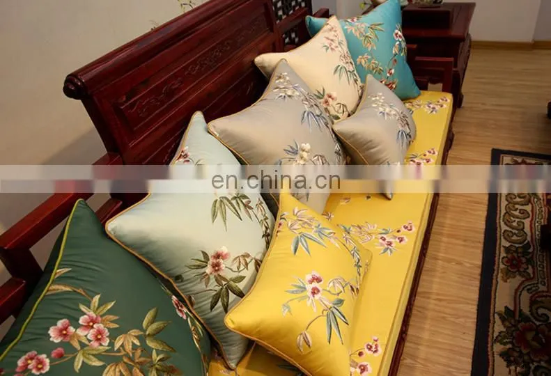 embroidered new custom design cushion