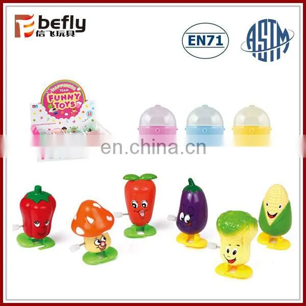 ECO plastic walking wind up toy vegetable