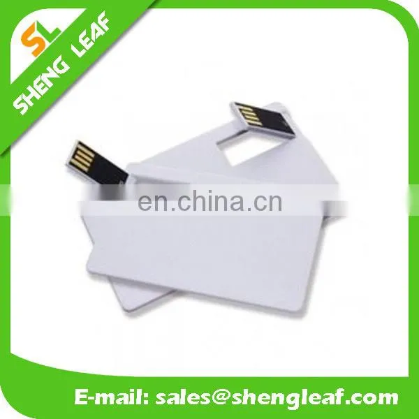 Factory promotion price usb flash drive credit card