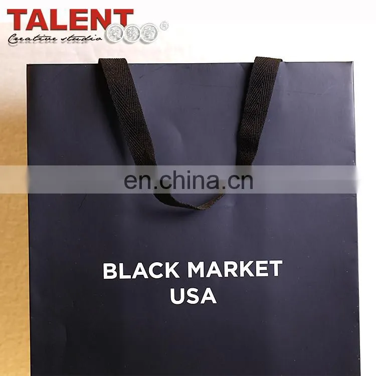 High quality custom eco shopping bag for garment shop