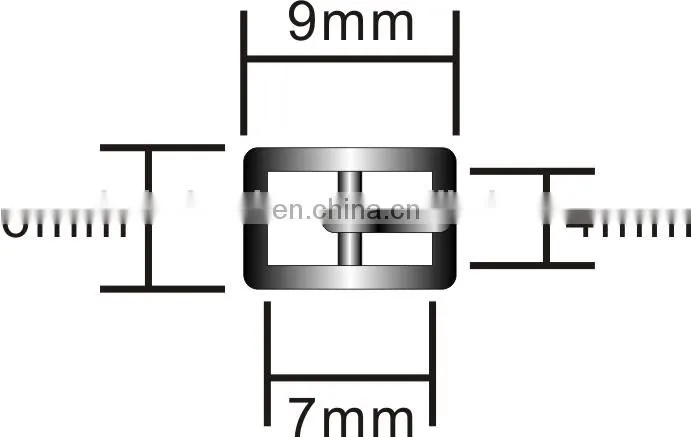 shiny nickle metal mini buckle,belt buckle