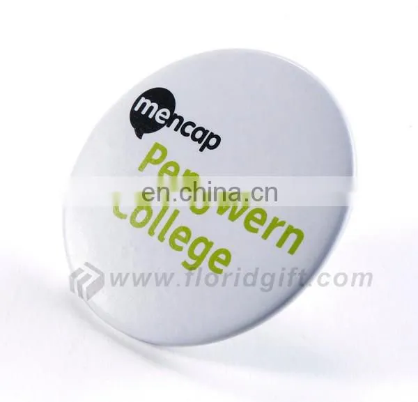Wholesale Custom round metal Pin Badge/fashion pin badges