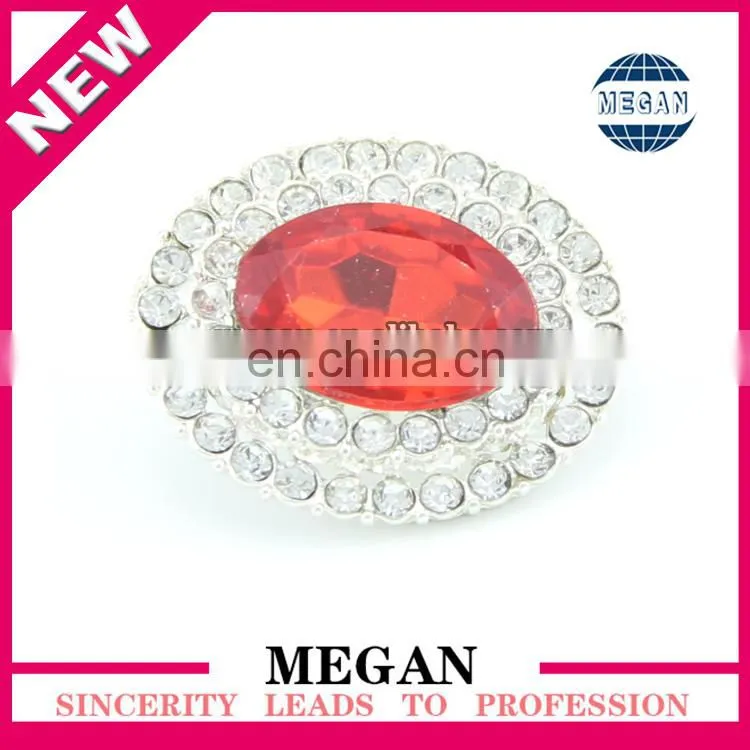 Megan Apparel diamond crystal home button for garment