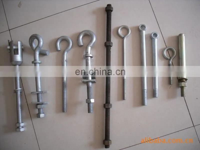concrete forged eye bolts anchors long eye bolt