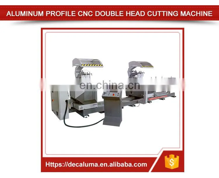 Chinese famous best sell and competitive CNC Integrated 3 axis Double Head Precision Cutting Saw machine