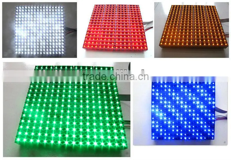 256*256mm 16x16 outdoor red green blue white yellow p16 led display module