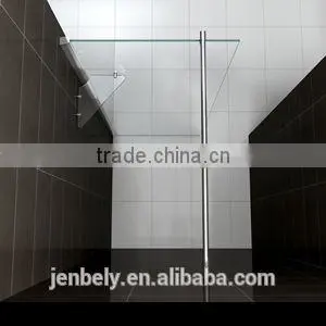Minimalism and High Quality Tempered Glass Shower Screen