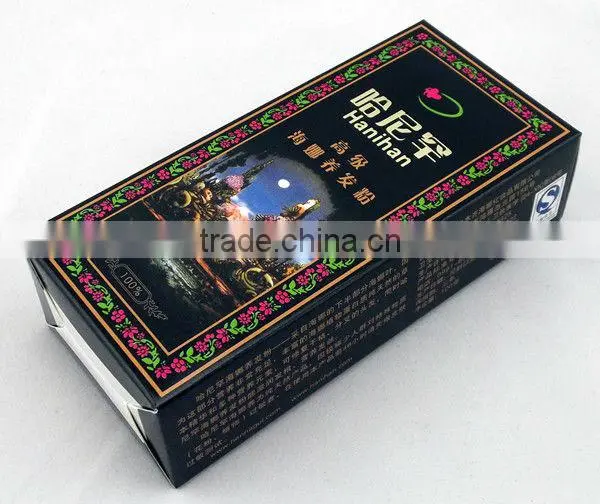 black color special design paper box
