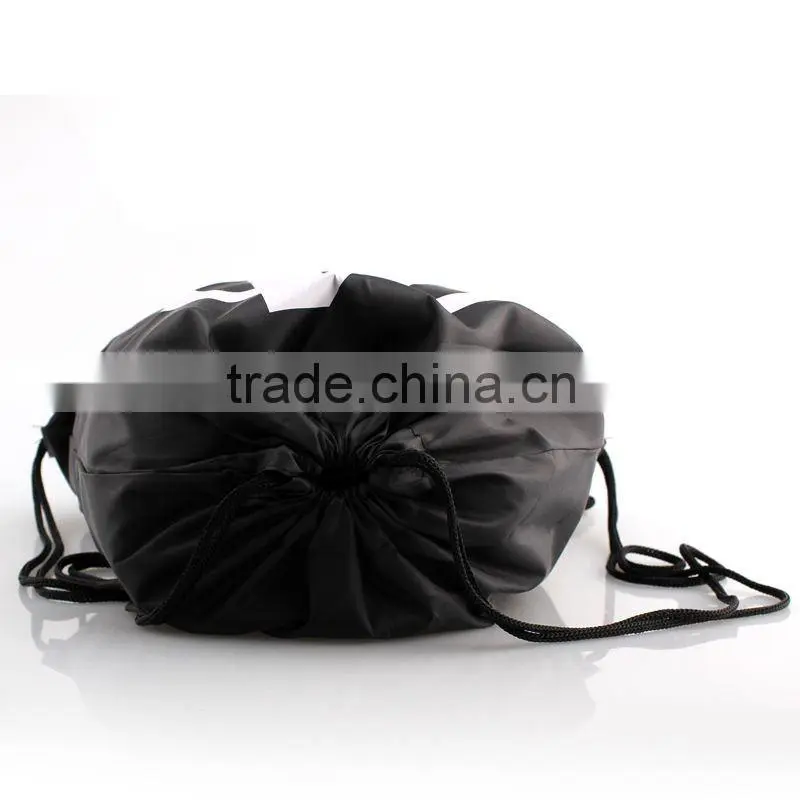 Promotional waterproof nylon drawstring bag