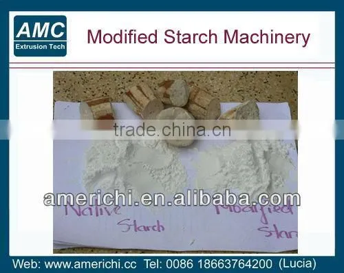 Oil drilling modified starch equipment plant