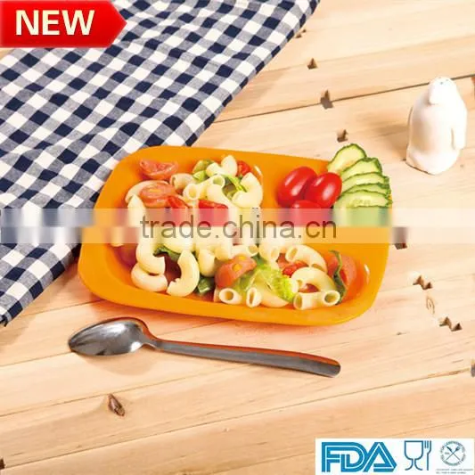 silicone plate dinner plate eco-friendly plate sushi plate