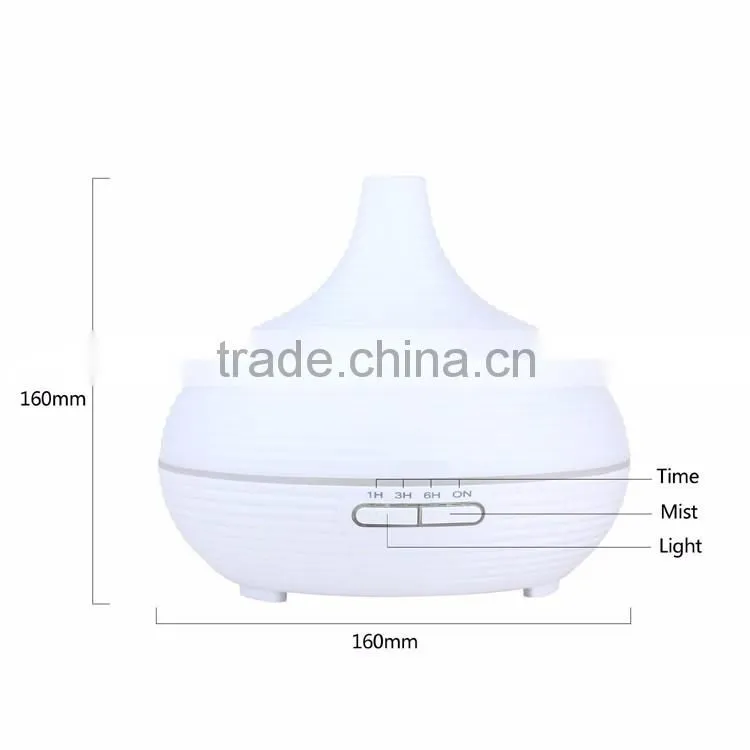 300ml Essential Oil Diffuser with Cool Mist and 7 Colors Portable Aromatherapy + Ultrasonic Aroma Humidifier