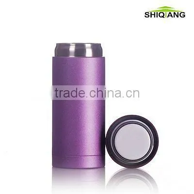 200ml Stainless steel vacuum insulated thermo mugs with color finishing