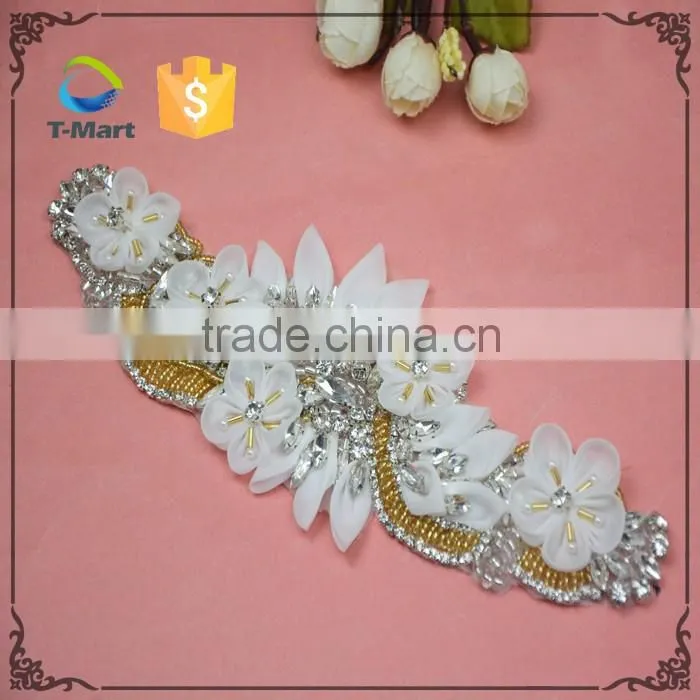 New design bridal applique dresses lace applique