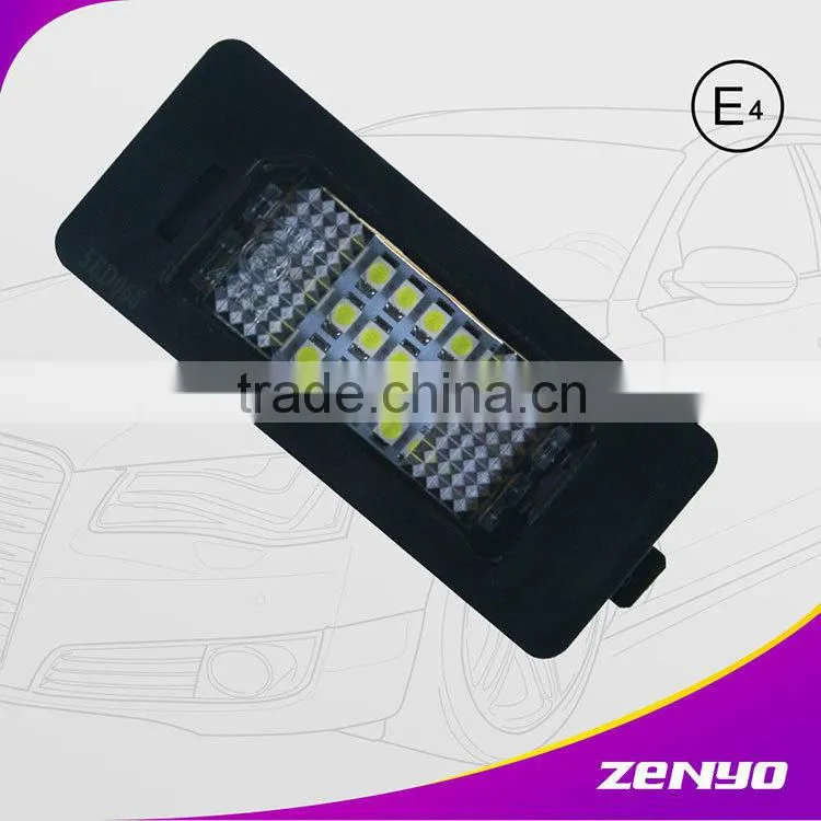 zenyo factory price 12 months warranty energy-saving led license plate light for BMW E93 M3 4D sedan