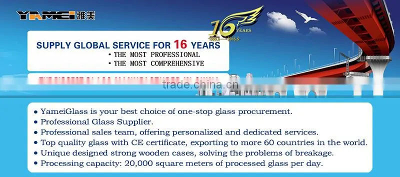 Online selling! meter price tempered glass