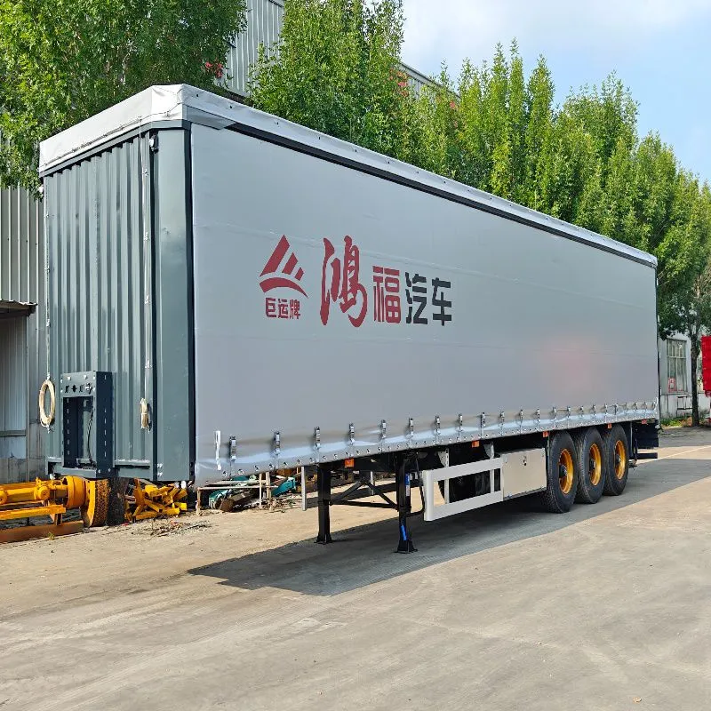 Side curtain semi-trailer Container semi-trailer 40ft side curtain container trailer