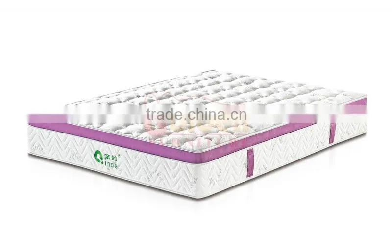 High Quality Bonnel Spring Mattress with Memory Foam Pillowtop GZ2015-2#