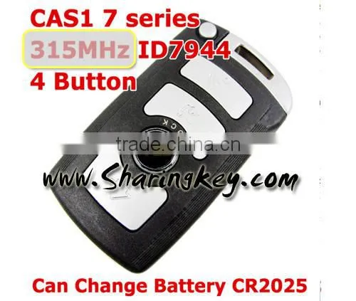High quality Smart Card With Emergency Key 315 MHZ for BW 7 Series CAS1