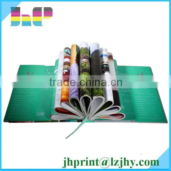 High quality custom brochure leaflet/textbook/novel printing