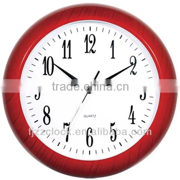 Plastic Material Wooden Color world clock gift