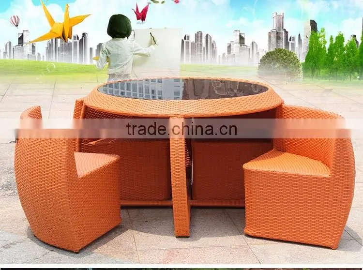 Antique Home Furniture Big Round Cheap Outdoor Garden Rattan Furniture