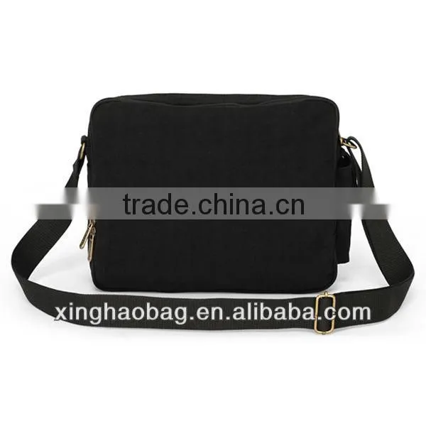 Cheap vintage adjustable canvas messenger bag