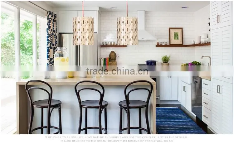 Modern wood pendant light chinese lantern pendant lighting JK-8005B-21 LED pendant Light