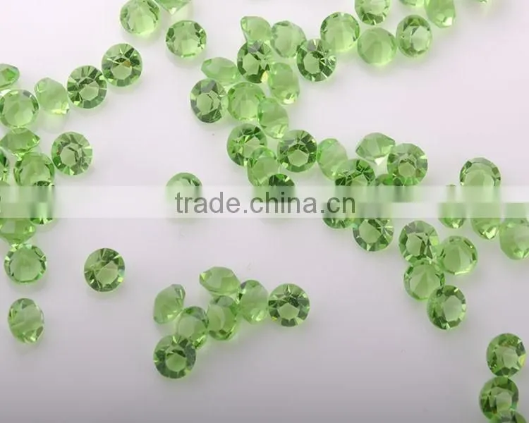 Unfoiled chaton glass stones, point back stones for jewelry making