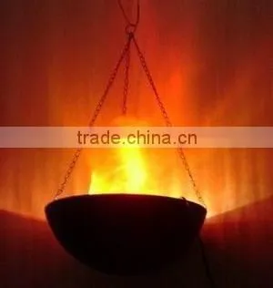 The chains mysterious connection flame silk fire lamp